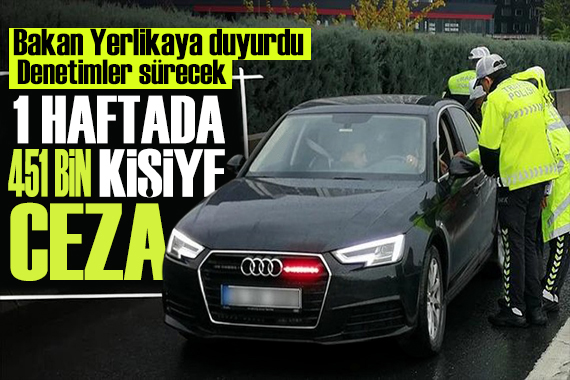 Trafikte denetimler sürüyor! Bakan Yerlikaya uyardı: Kış lastiğini unutmayın!