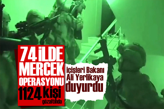 Bakan Yerlikaya operasyonu duyurdu: Mercek-11! Çok sayıda kişi gözaltında