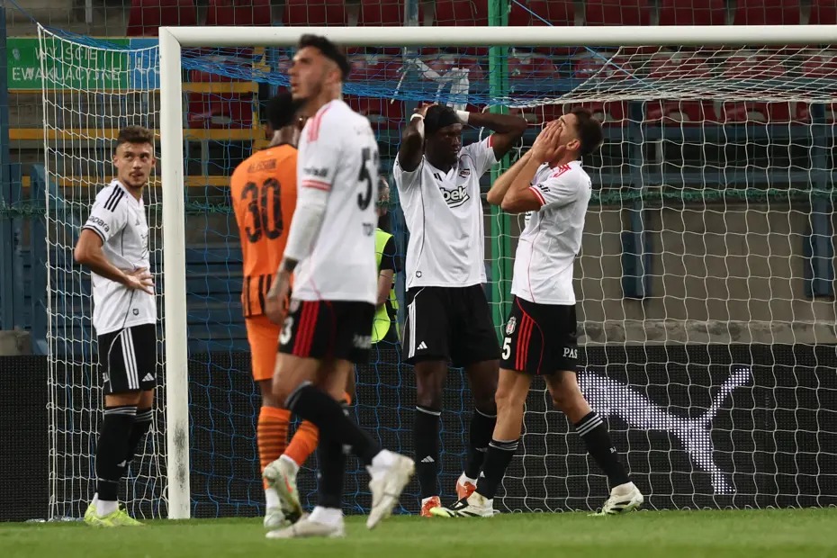 Beşiktaş Avrupa Ligi ne veda etti