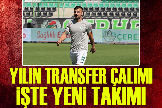 Yılın transfer çalımı! İşte yeni takımı