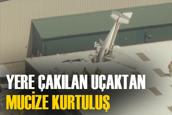 Uçak yere çakıldı, pilot ise yürüyerek çıktı! Yok böyle kurtuluş!