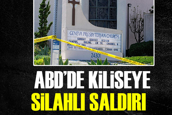 ABD de kiliseye silahlı saldırı!