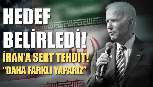 ABD den İran a sert tehdit!