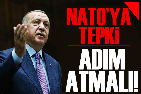 Cumhurbaşkanı Erdoğan dan NATO ya tepki!