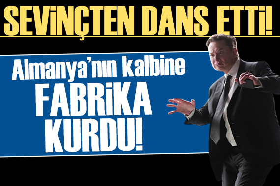 Elon Musk fabrika açılışında dans etti