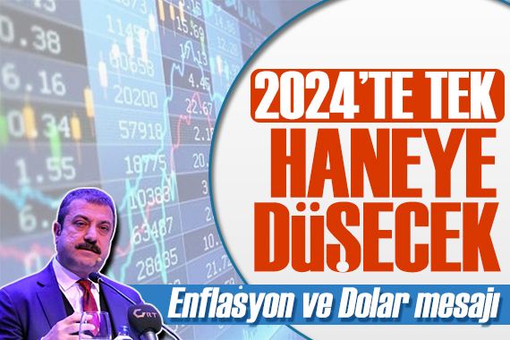 Merkez Bankası ndan enflasyon mesajı: Tek haneye düşecek