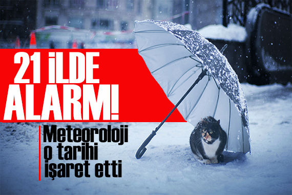 Meteoroloji alarm verdi: Kuvvetli geliyor! Hafta sonuna dikkat!