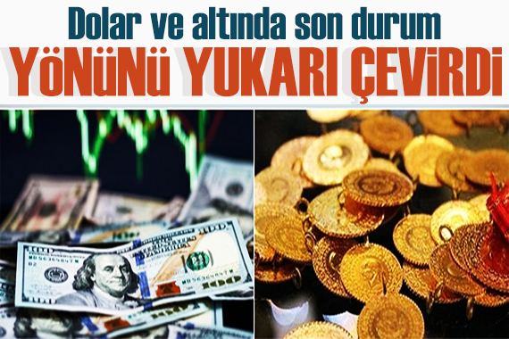 Dolar ve altın yönünü yukarı çevirdi: 18 Mayıs dolar ve altın ne kadar oldu?