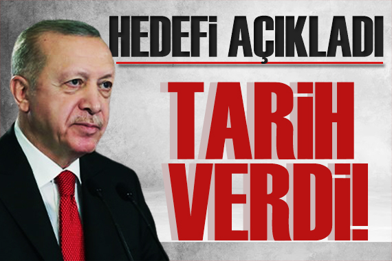 Erdoğan duyurdu: Eylül ayında suya indirilecek