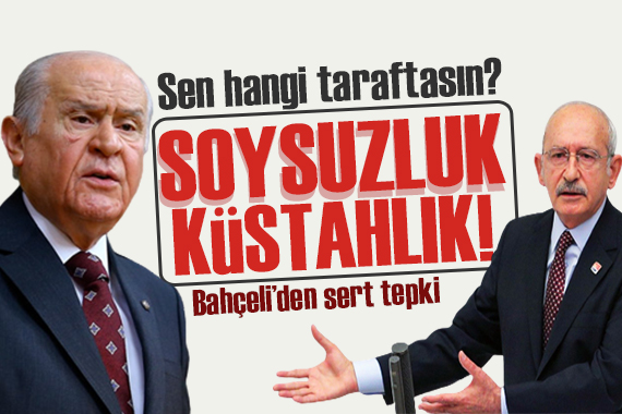 Bahçeli den Kılıçdaroğlu na DBP li vekil tepkisi: Hangi taraftasın?