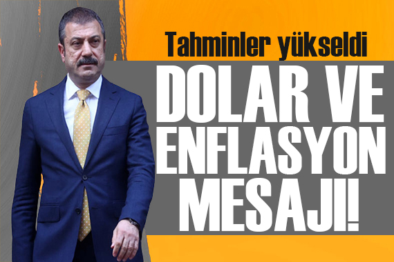 Merkez Bankası ndan dolar ve enflasyon tahmini