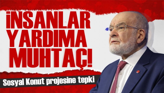 Karamollaoğlu'ndan Sosyal Konut açıklaması: Hiçbir yaraya merhem olmaz