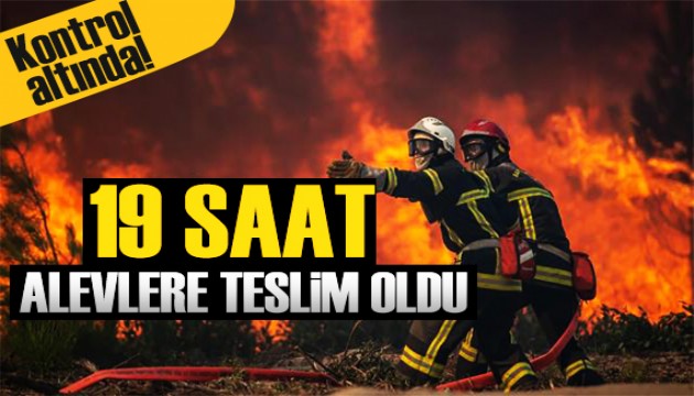 Marmaris 19 saat alevlere teslim oldu! Yangın kontrol altında