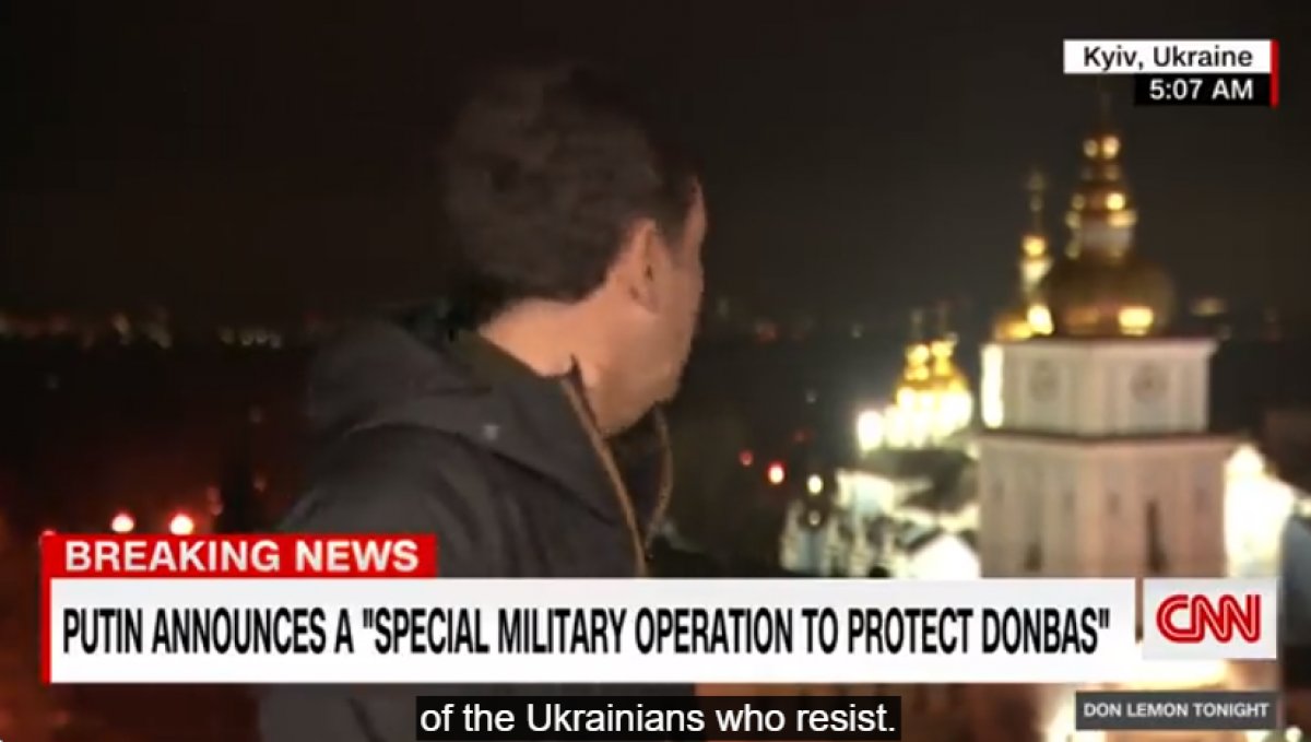 Kiev deki yayında patlama sesi!