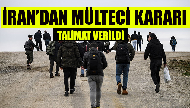 İran dan mülteci kararı