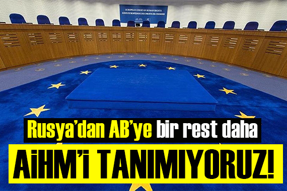 Rusya dan AB ye rest: Tanımıyoruz!