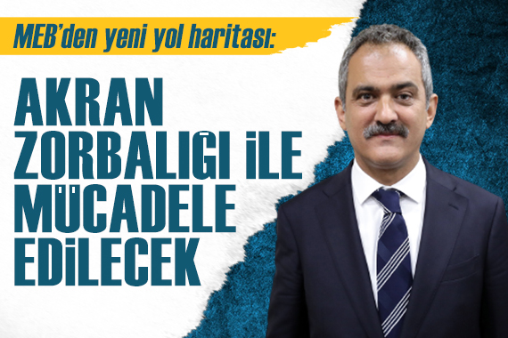 MEB den yeni yol haritası: Akran zorbalığı ile mücadele edilecek