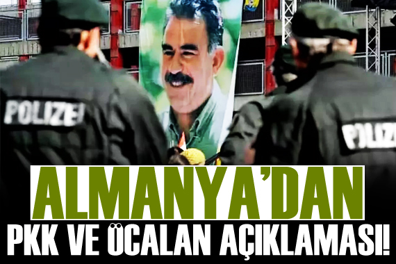 Almanya dan PKK ve Öcalan açıklaması!