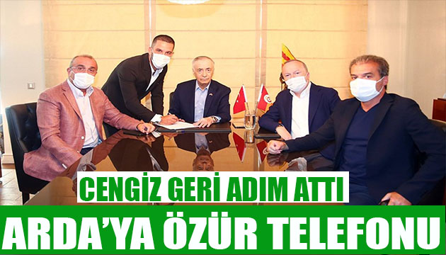 Mustafa Cengiz den Arda Turan a telefon