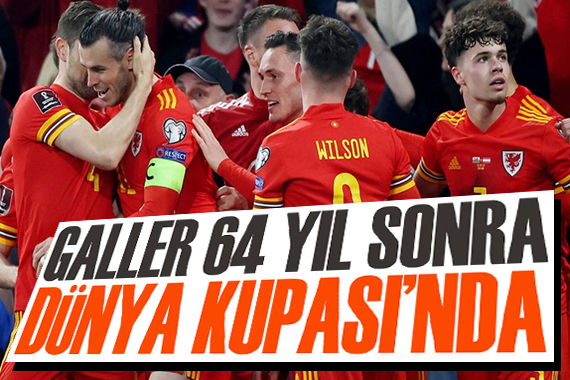 Galler 64 yıl sonra Dünya Kupası nda