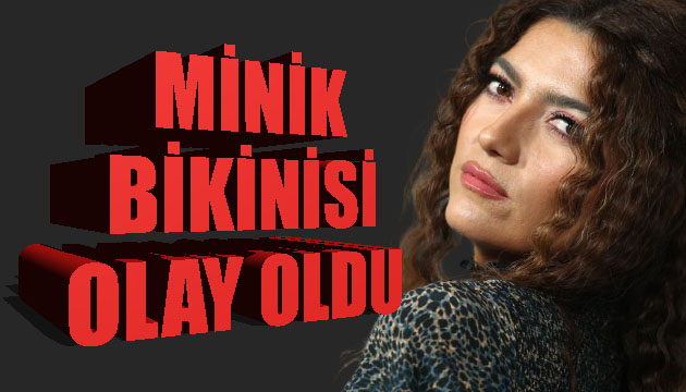 Blanca Blanco nun minik bikinisi olay oldu!