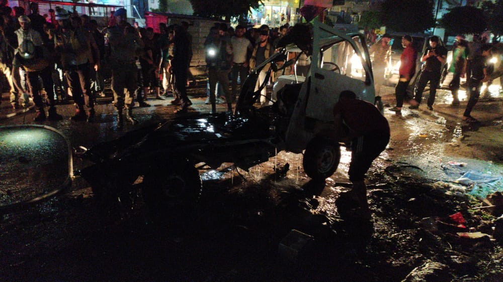 Afrin de bomba yüklü araç patladı: 4 yaralı