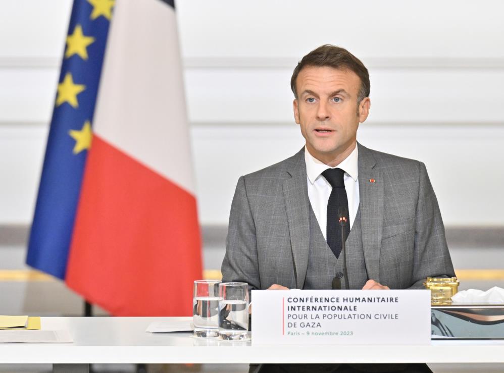 Macron’dan Gazze’de çatışmalara insani ara verilmesi çağrısı