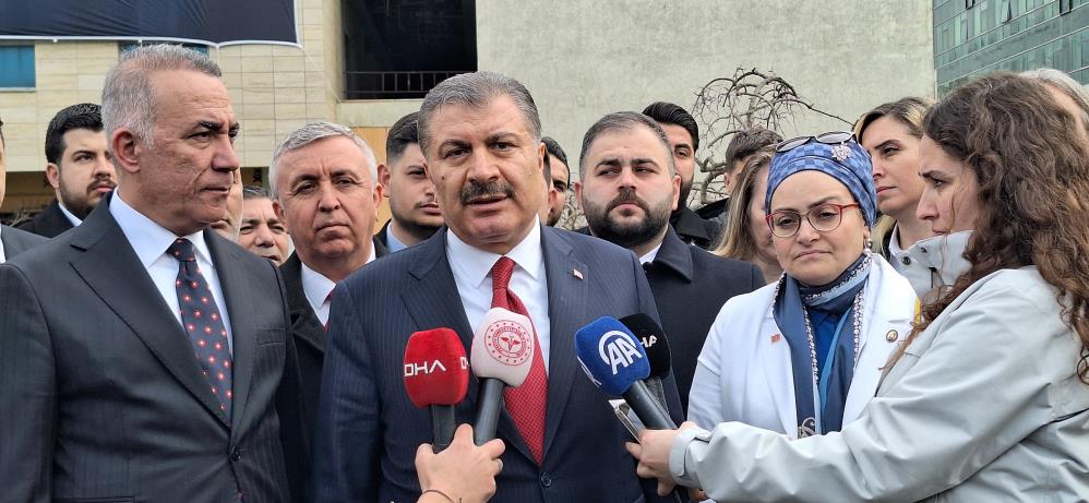 Bakan Koca: Onkoloji hastanemizin yapımına hız verdik