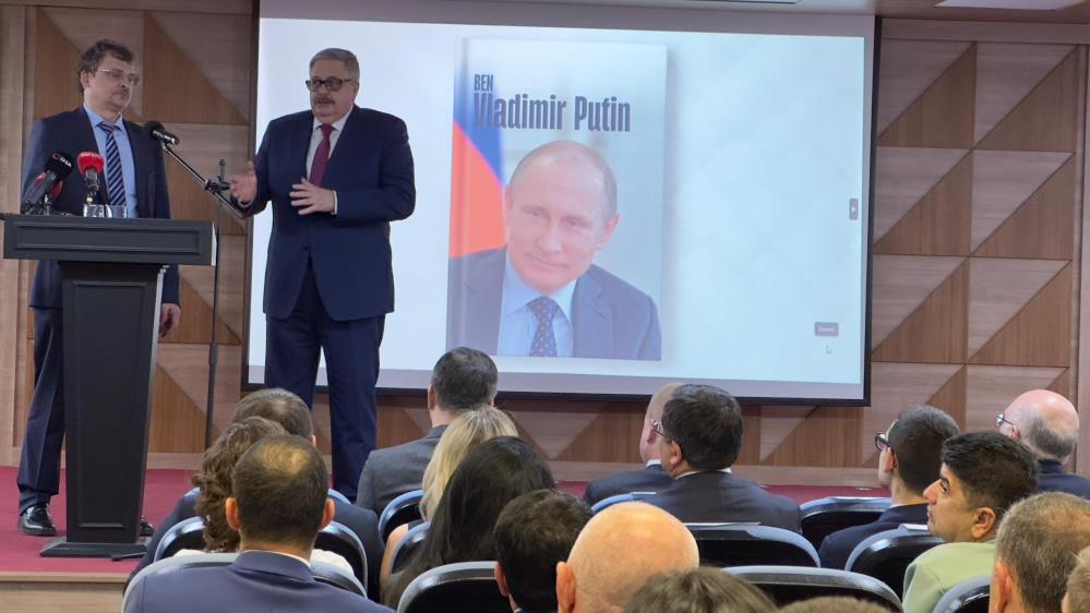 ‘Ben Vladimir Putin’ kitabının tanıtımı yapıldı