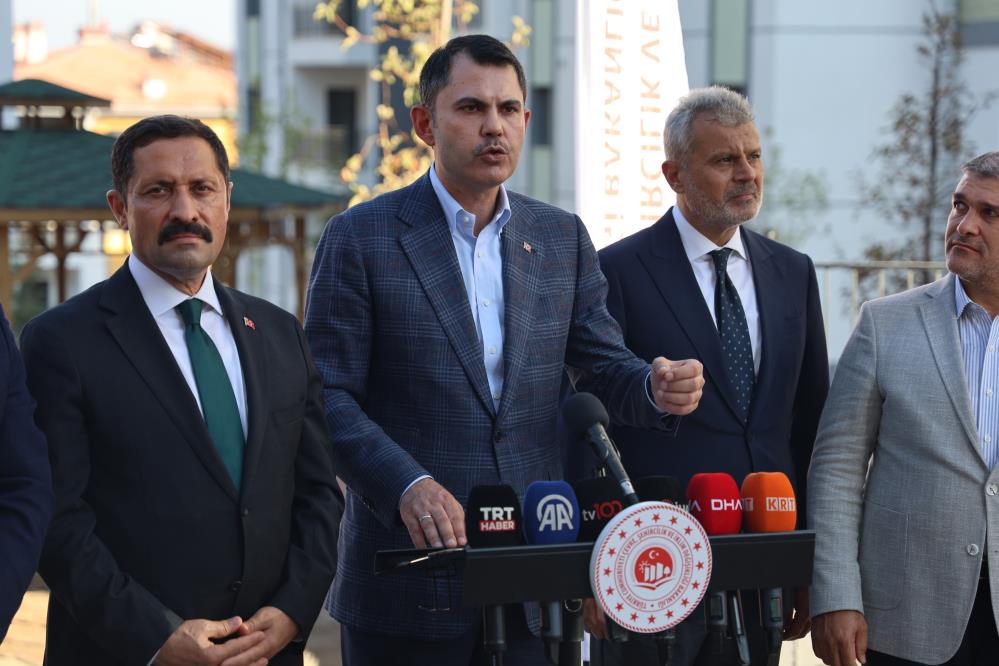 Bakan Kurum: Konut teslim sayımız 101 bin 254 e ulaşmıştır