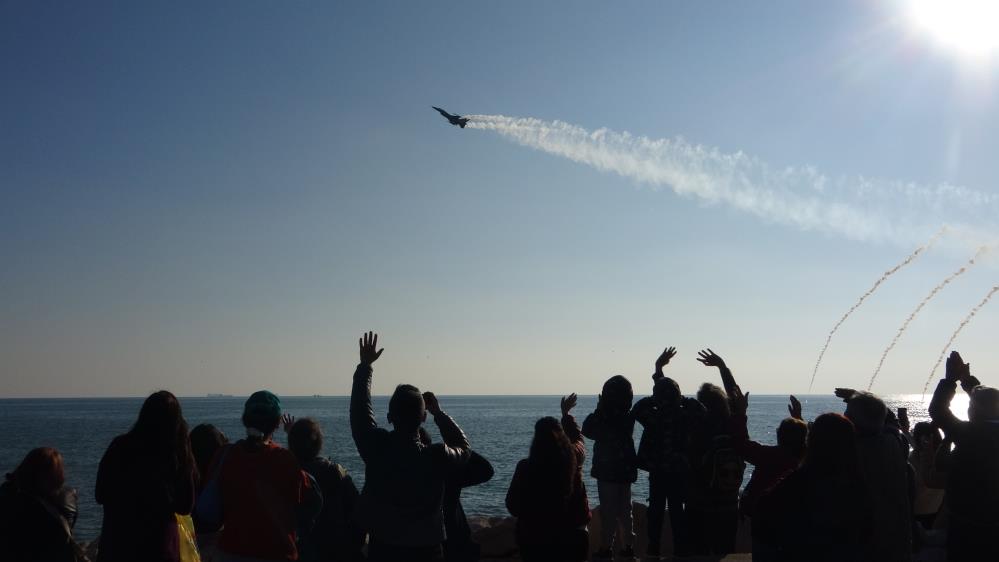 SOLOTÜRK, Mersin de prova uçuşu yaptı