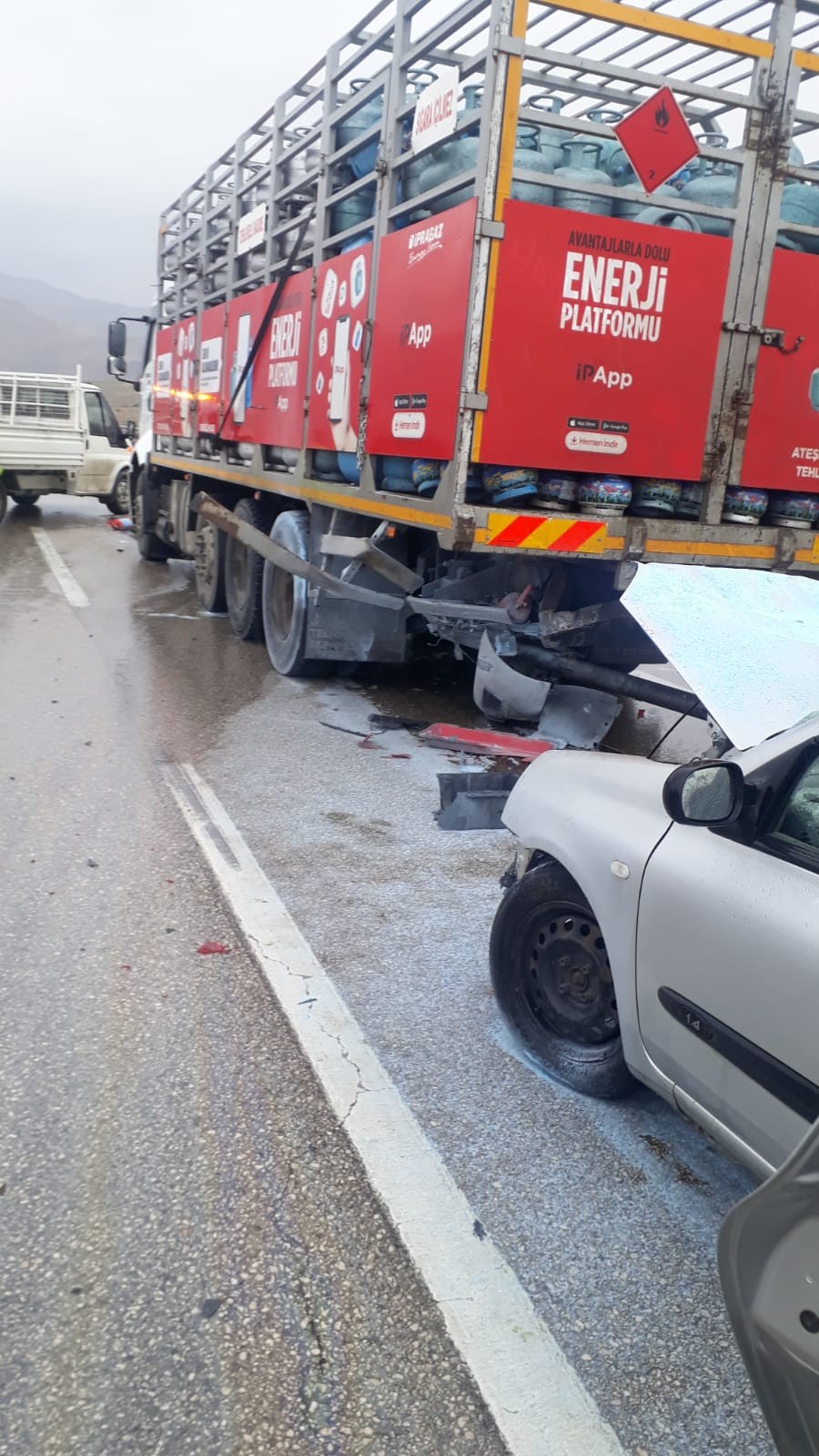 Ankara-Samsun yolunda trafik kazası