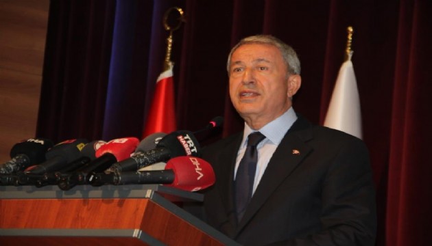 Bakan Akar: Biz teröristleri vurdukça ses Ankara’dan geliyor