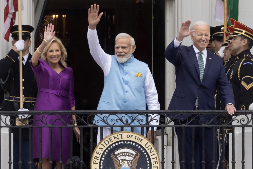 Biden, Modi’yi Beyaz Saray’da ağırladı
