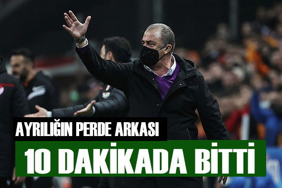 İşte Fatih Terim ayrılığının perde arkası!