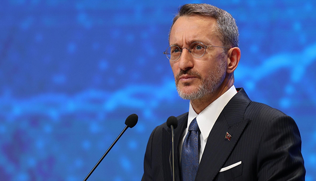 Fahrettin Altun dan Özel e tepki