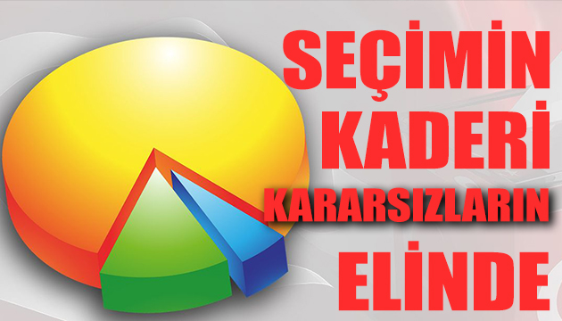 Seçimin kaderini kararsızlar belirleyecek