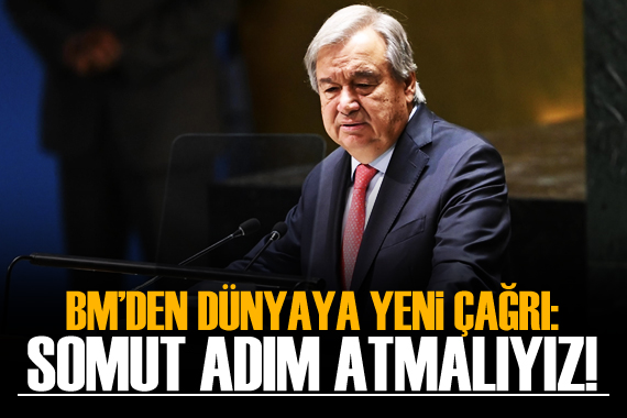 Guterres: Şimdi Gazze de somut adım atma zamanı