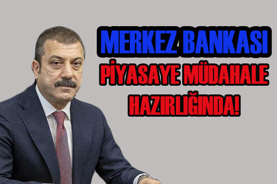 Merkez Bankası ndan  dövize müdahale  çıkışı