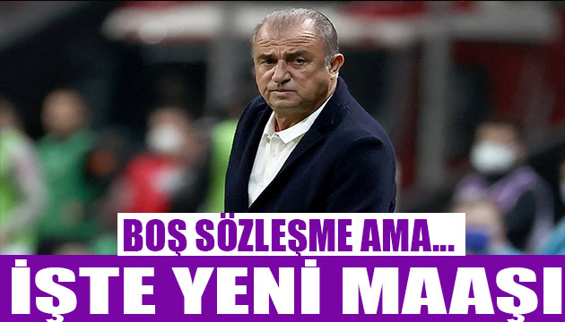 İşte Fatih Terim in maaşı