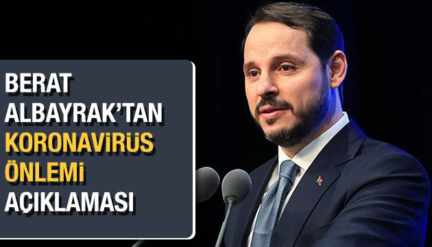 Bakan Albayrak tan koronavirüs önlemi açıklaması