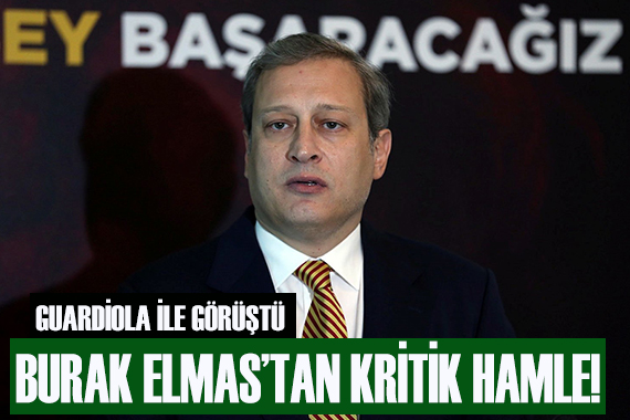 Burak Elmas tan kritik görüşme