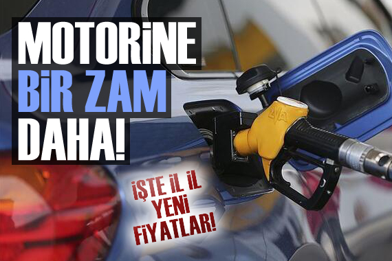 Motorine zam geldi! İşte il il yeni fiyatlar