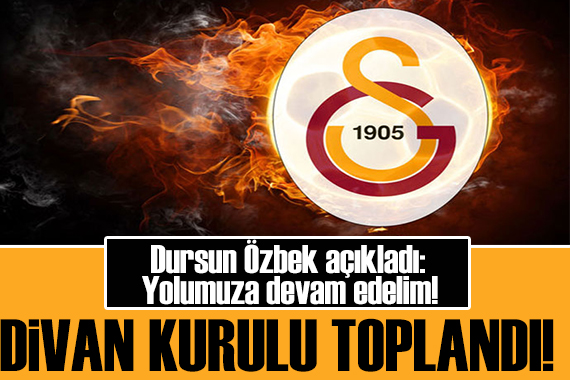 Galatasaray Kulübünde divan kurulu toplandı