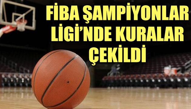 FIBA Şampiyonlar Ligi nde kuralar çekildi!