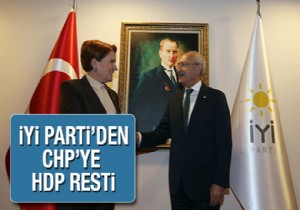 İYİ Parti'den CHP'ye HDP resti