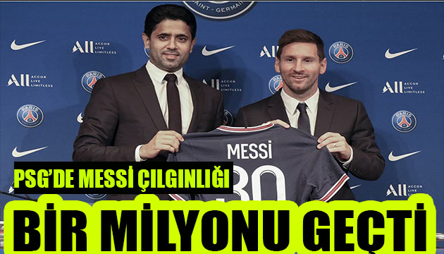 PSG de Messi çılgınlığı!