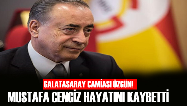 Galatasaray ın eski başkanı vefat etti!