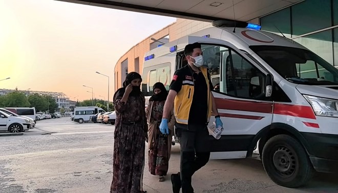 Çadır kentte gıda zehirlenmesi