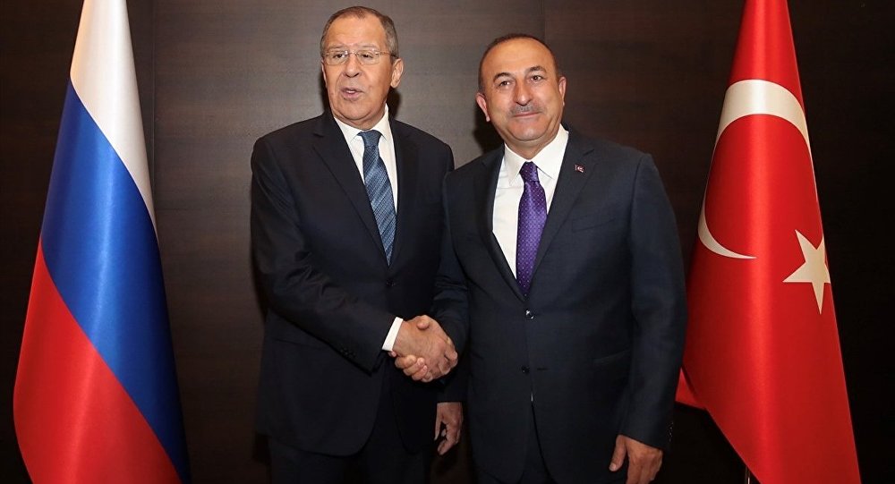 Çavuşoğlu, mevkidaşı Lavrov la görüştü